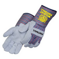 Palm Work Gloves w/ Regular Shoulder Split Leather 4 1/2" Cuffs